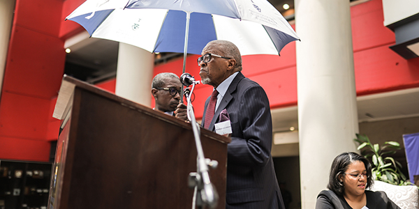 Dr Solomon Lefakane has become the first Wits alumnus to be inducted into the Engineering Wall of Fame